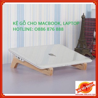❤️ Kệ Gỗ Cho Laptop, Giá Kệ Macbook ❤️ Bằng Gỗ Thông Đơn Giản, Tinh Tế [Giá Rẻ Nhất]