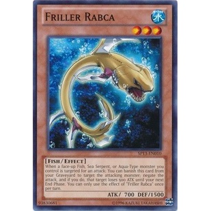 Thẻ bài Yugioh - TCG - Friller Rabca / SP13-EN010'