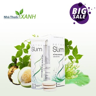 ✅ Viên sủi giảm cân Detox Slim hỗ trợ giảm mỡ hiệu quả sau 10 ngày