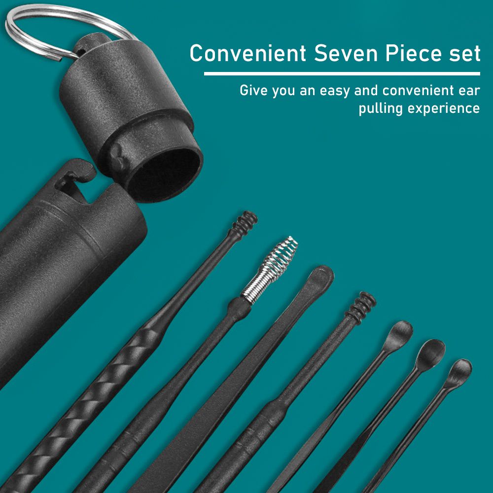 Dụng Cụ Lấy Ráy Tai Hai Đầu Nhỏ Gọn Đa Màu Sắc