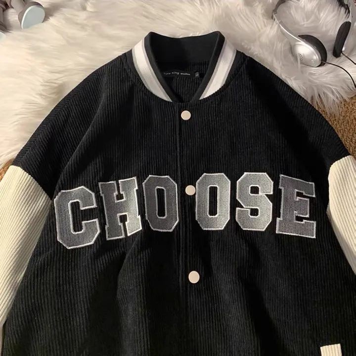 Áo khoác nỉ bomber nam nữ CHOOSE, Áo sweater hoodie nam nữ from rộng unisex | BigBuy360 - bigbuy360.vn