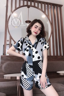 QUẦN ĐÙI PYJAMA LỤA ĐŨI SIZE 40-60KG