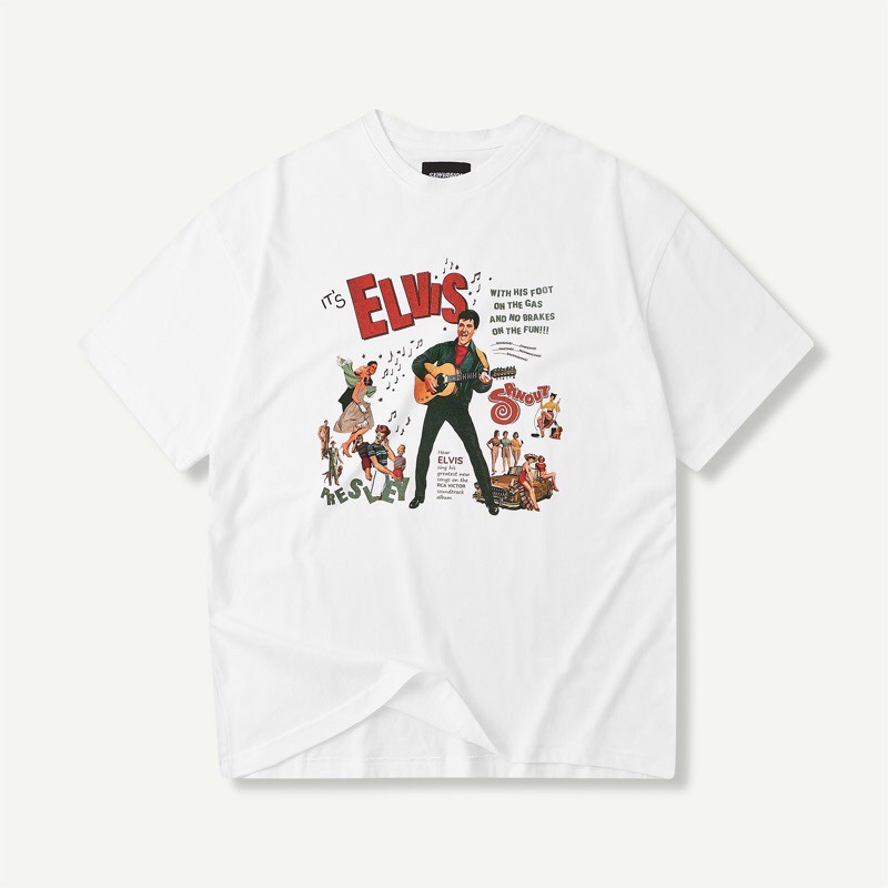 Áo thun Retro Tshirt SXINVASION 01 - chi tiết in lụa 2 mặt áo