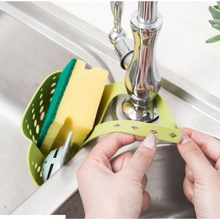 Giỏ treo bồn rửa bát, đựng đồ nhà tắm tiện lợi