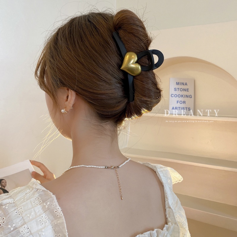 Kẹp Tóc Hình Hoa / Mặt Cười / Cá Mập Phong Cách Retro Hàn Quốc