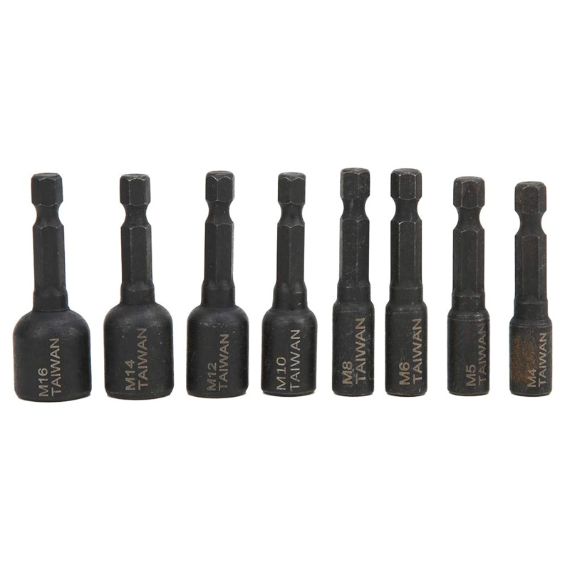 Bộ 8 Đầu Nối Vòi Nước Lục Giác 1 / 4 '' Chất Lượng Cao