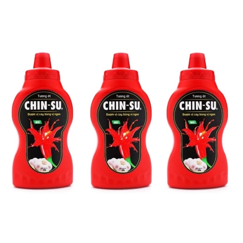 Tương ớt Chinsu chai 250g date mới