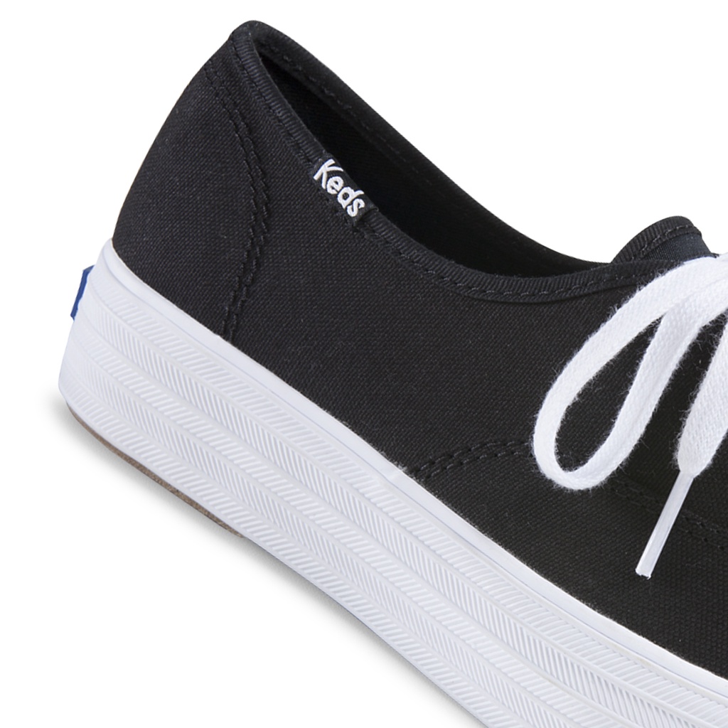 Giày Keds Nữ - Triple Canvas Black - KD057298