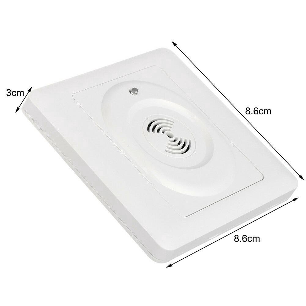 Công Tắc Điều Khiển Âm Thanh Và Đèn Led R6J1 Gắn Tường Tiết Kiệm Năng Lượng