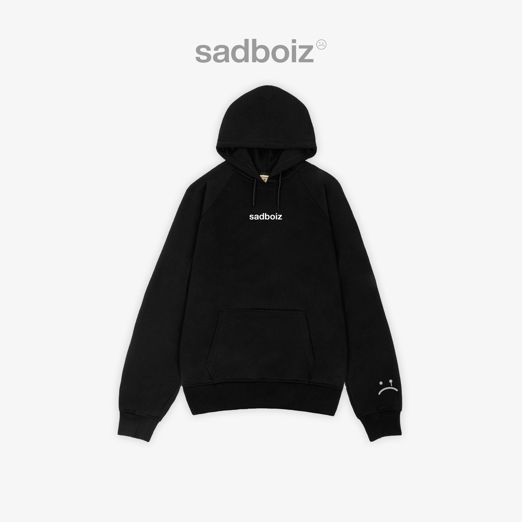 Áo hoodie SADBOIZ Signature Black