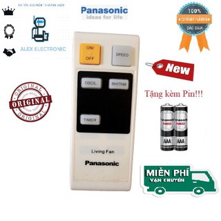 Điều khiển quạt cây, treo tường Panasonic - Hàng mới chính hãng 100% Tặng kèm Pin-Điện tử Alex