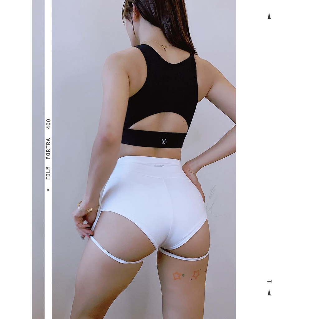 Quần đùi ngắn booty short dây đùi tập twerk, sexydance, pole dance