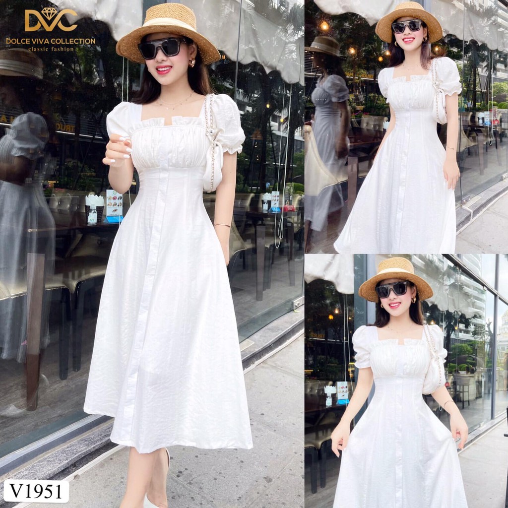 VÁY MAXI XÒE CÚP NGỰC TAY BÔNG V1951 ĐI CÙNG CHẤT VẢI ĐŨI NHẬT CAO CẤP MỎNG NHẸ SANG TRỌNG NỮ TÍNH
