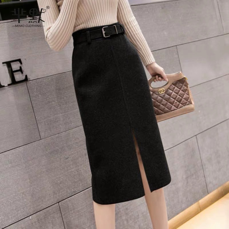 Chân Váy Dạ K Kèm Đai Hàng Hot Thu- Đông | BigBuy360 - bigbuy360.vn