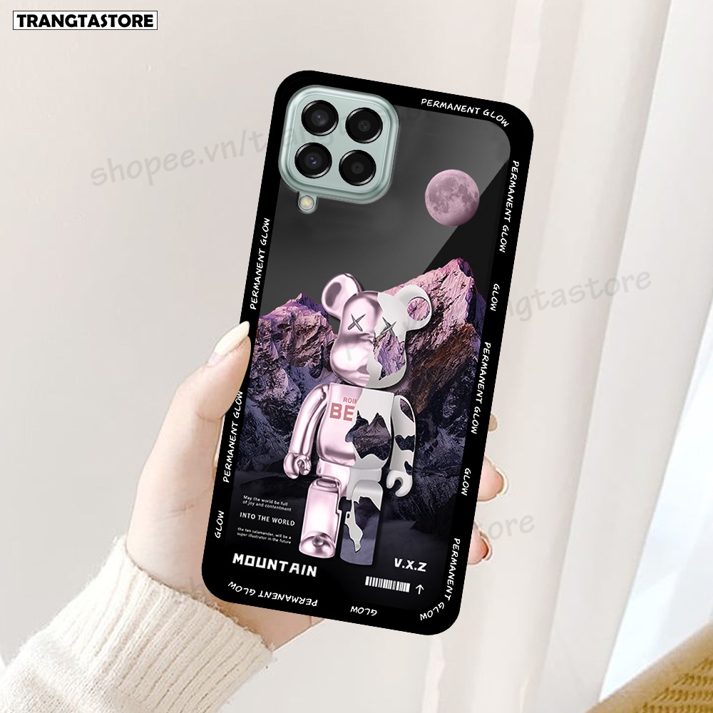 Ốp lưng Samsung M33 5G / M53 5G in hình gấu Bearbrick,Mountain,xanh,đen,đỏ giá rẻ