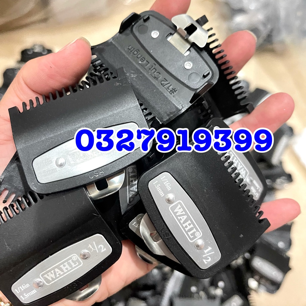 ✅ Cữ tông đơ 1,5 3 4,5 - cữ gá thép chuyên fade WAHL
