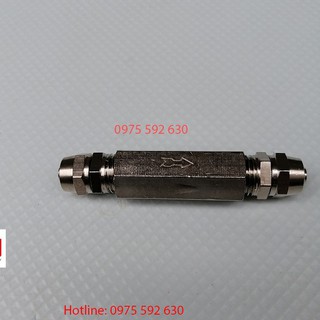 SALE Van 1 chiều khí nén inox đầu ra xiết ống