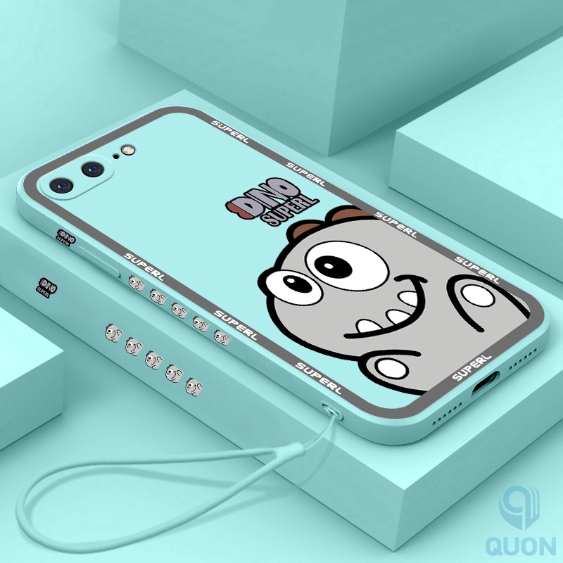Ốp Lưng Hình Khủng Long Đáng Yêu Cho iphone 6 6s 7 8 plus