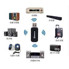 USB tạo bluetooth kết nối âm thanh (Đen)