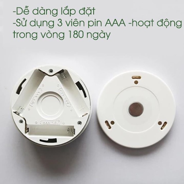 Đèn Led cảm ứng dán tường