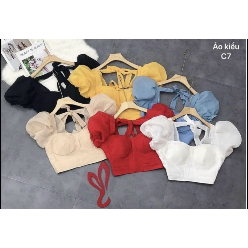 ÁO CROPTOP CÓ MÚT NGỰC