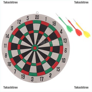 Takashitree✐❥ 1Set New Dart Board & Darts Game Set Perfect For Cave Game Room Kids Decoration