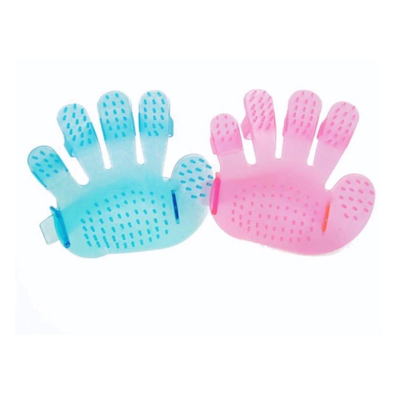 Bàn chải tắm chó mèo XPET chải tắm nhựa mềm cho thú cưng, găng tay đeo ngón tắm rửa, kì cọ thú cưng