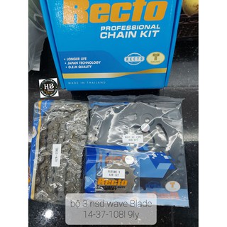 Nhông sên dĩa recto xe wave blade 14-37-108l