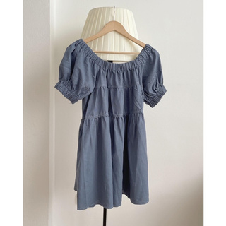 váy babydoll trễ vai 6702