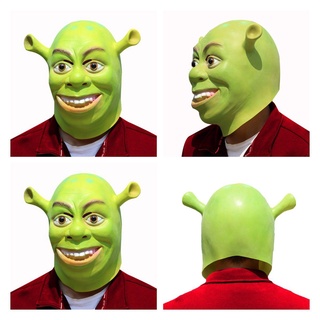 Mặt nạ hóa trang shrek co giãn phù hợp với mọi hình dạng dùng cho tiệc halloween