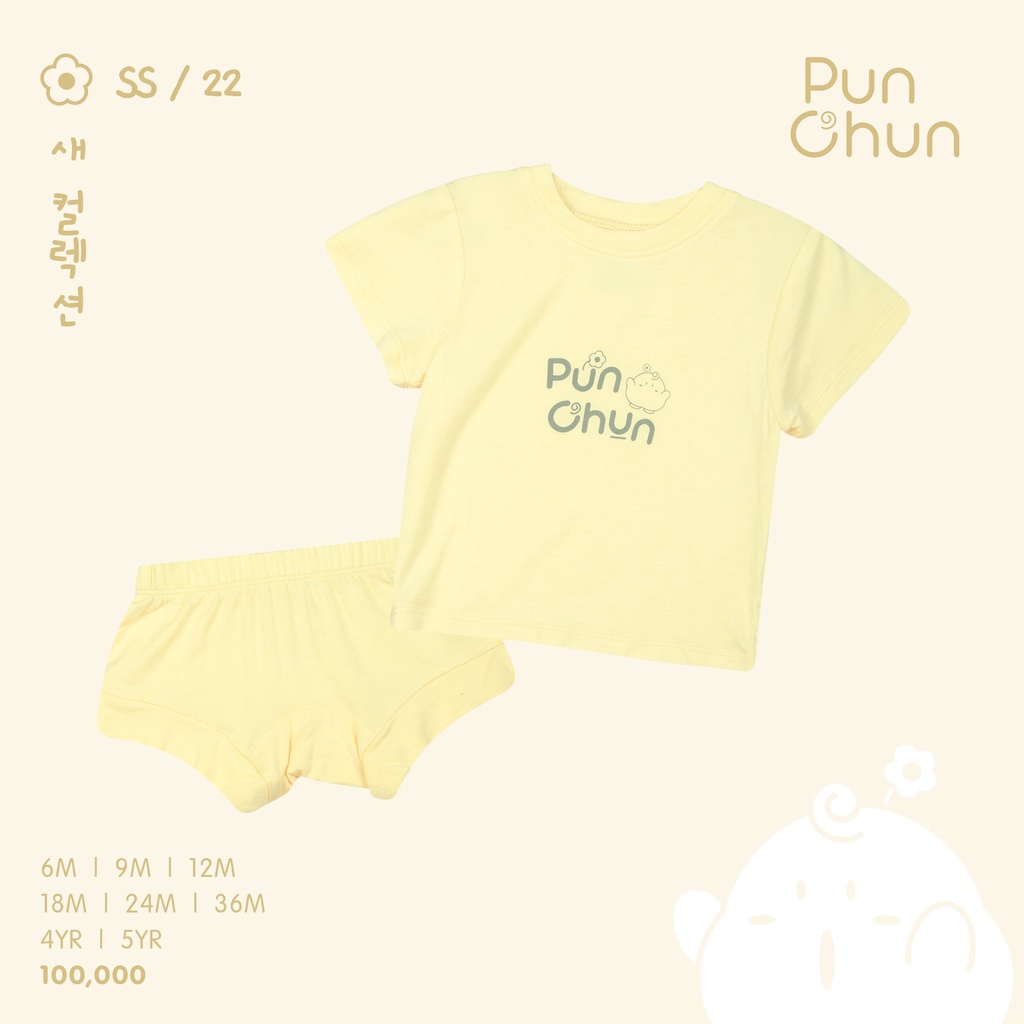 Punchun bộ cộc quần bom SS2022D01