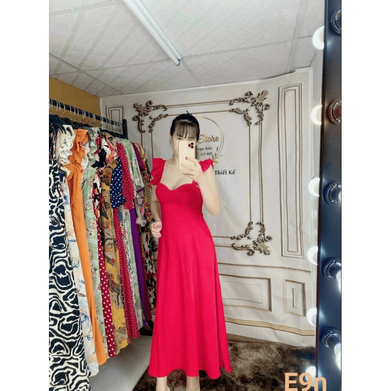 ĐẦM THIẾT KẾ CHẤT LIỆU KATE XIN ĐỦ MÀU XINH LUNG LINH CÓ MÚT NGỰC LT ( Shop Nâu Fashion)