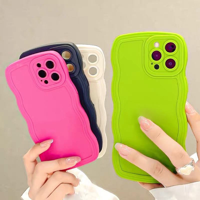 Suntaiho Ốp lưng ốp iphone Ốp Điện Thoại TPU Silicon Mềm Chống Bụi Màu Macaron Cho IPhone 14 12 13 Pro 11 Pro Max XR XSMAX 7 8 Plus