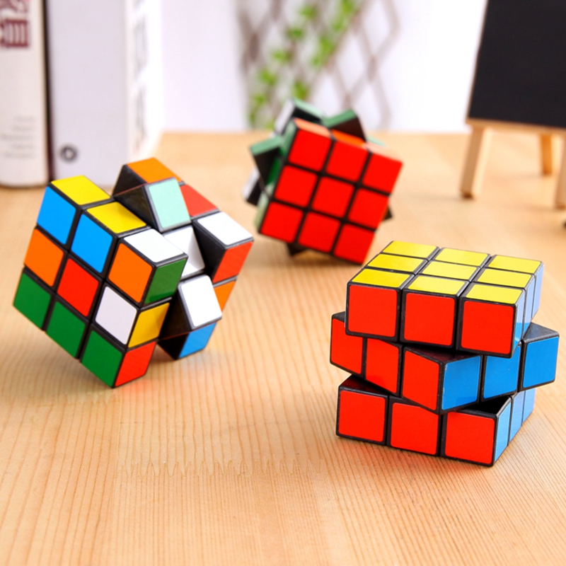 Rubik's Cube 3x3 Kids Magic Cube Kids Smooth Puzzle Early Learning Toy