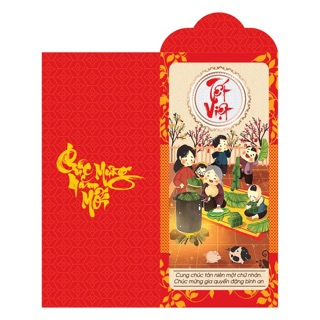 Bao lì xì năm mới hàng đẹp( mua kèm đơn)