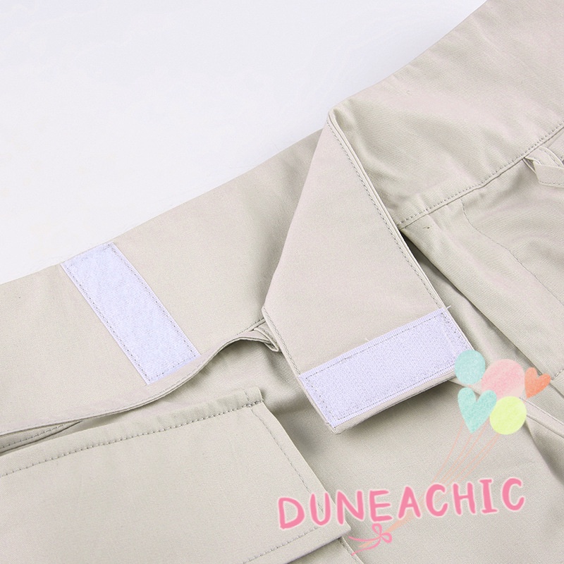 Chân váy DUNEA dáng chữ A phối túi thời trang công sở cho nữ