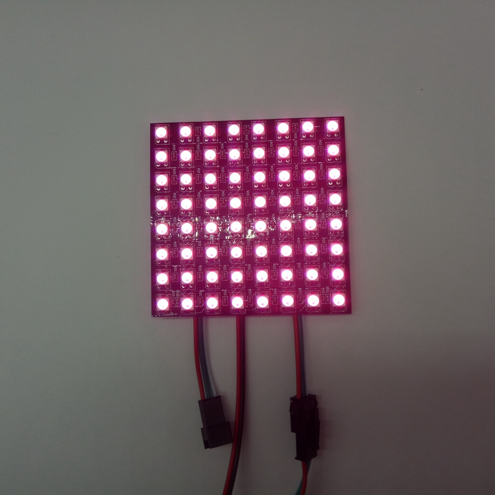 Bảng Đèn Led Điện Tử Ws2812B 8*8 16*16 8*32 Pixels DC5V
