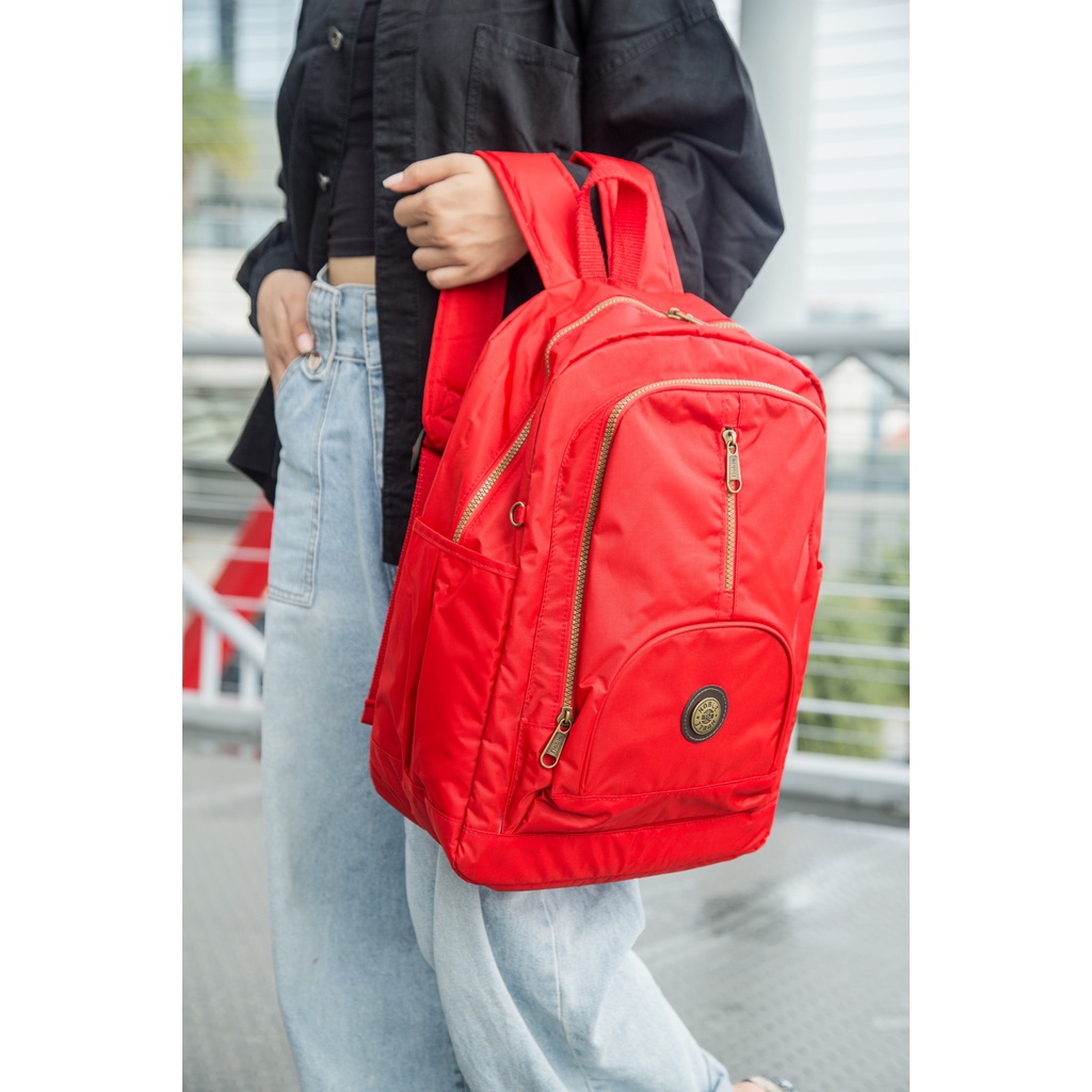 Balo laptop, chất liệu vải dù loại tốt,dày, siêu bền,kháng nước, chông bám bẩn. Mã N508