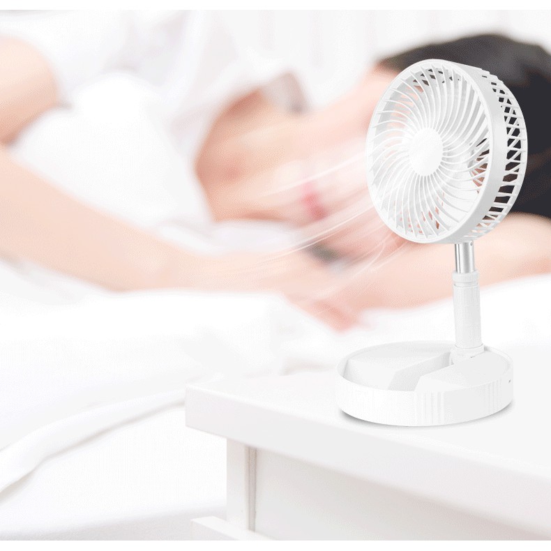 [CHÍNH HÃNG] Quạt Tích Điện Đa Năng, Pin Lithium 7200mAh Chạy Liên Tục 6 Tiếng Ở Số 4, Sạc Đầy 8 Tiếng, BH 1 Năm | BigBuy360 - bigbuy360.vn