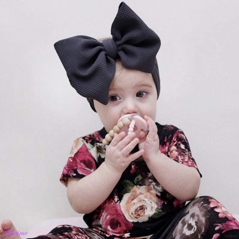 Băng Đô Nơ Cài Tóc Cho Bé Gái Mới