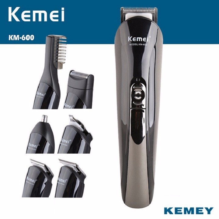 Tông đơ đa năng Kemei KM 600, cắt tóc,cạo râu,tỉa lông mũi ,chấn viền