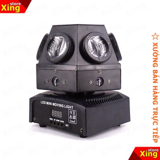 02023-đèn moving nấm 12 mắt led laser 02023 đèn sân khấu