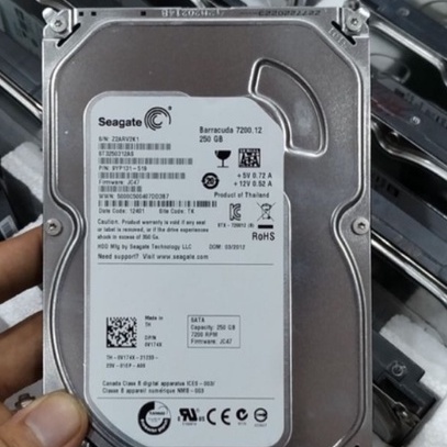 Ổ cứng HDD PC 3.5 SATA 3 250G, 500GB, 1TB, 2TB  Sức khoẻ tốt BH 1 Tháng