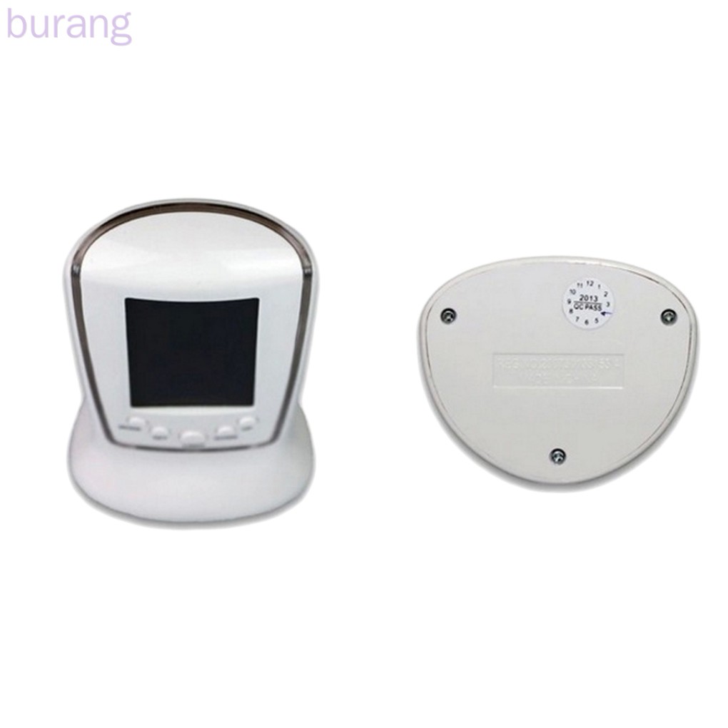 Đồng Hồ Báo Thức Điện Tử Để Bàn Có Đèn Led Hiển Thị Nhiệt Độ