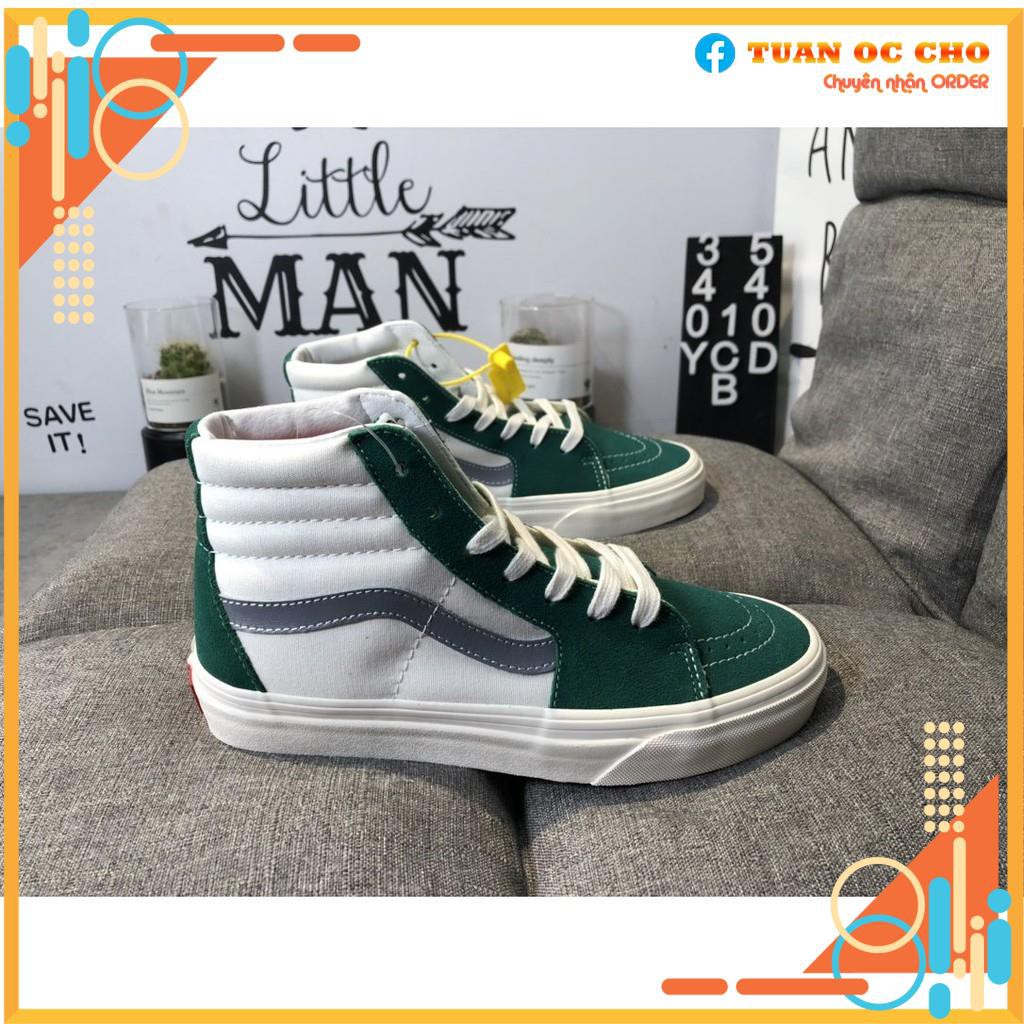 ORDER Giày Thể Thao Vans Classic Sk8-Hi Cổ Cao Thời Trang Cho Nam Nữ Size 35-44