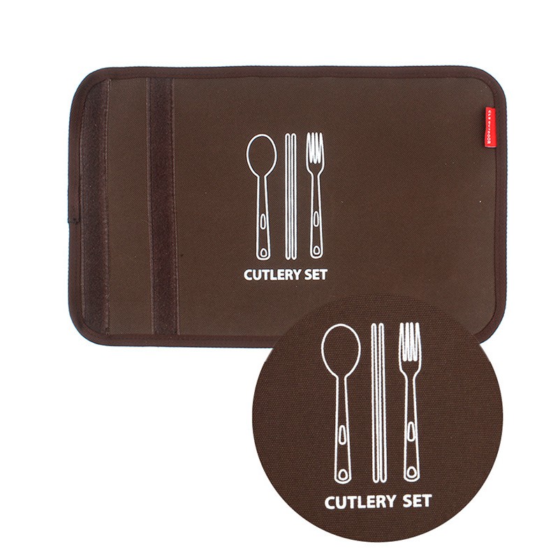 Bộ  muỗng nĩa đũa  inox cao cấp dùng khi đi dã ngoại , cắm trại, ăn BBQ.