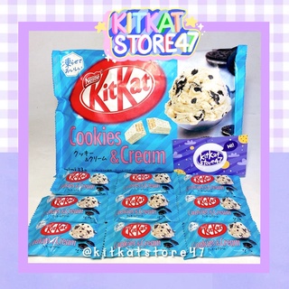 [ HÀNG NỘI ĐỊA NHẬT ] KITKAT VỊ COOKIES & CREAM THƠM BÉO