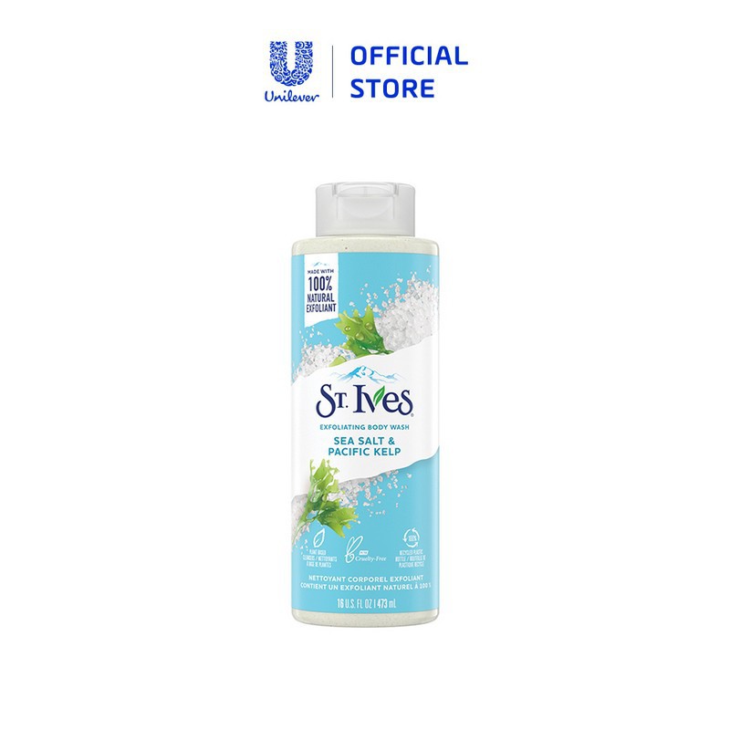 [Mã COSDAY giảm 8% đơn 150K] Sữa Tắm St.Ives Tẩy Tế Bào Chết Dịu Nhẹ Dưỡng Da - St. Ives Soothing Body Wash 473ml