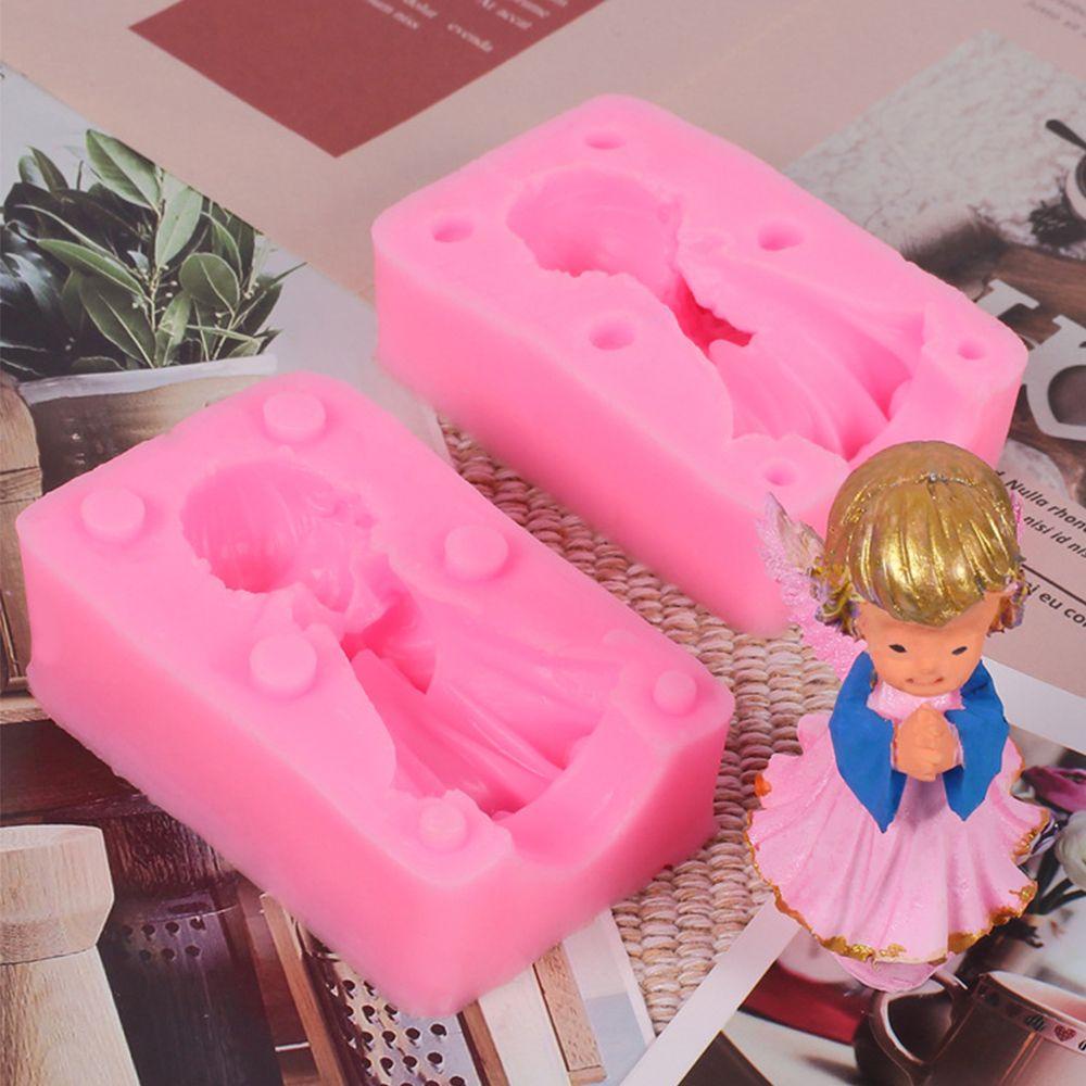 Khuôn Silicone Làm Bánh Tạo Hình Góc 3D Độc Đáo Tiện Dụng DIY