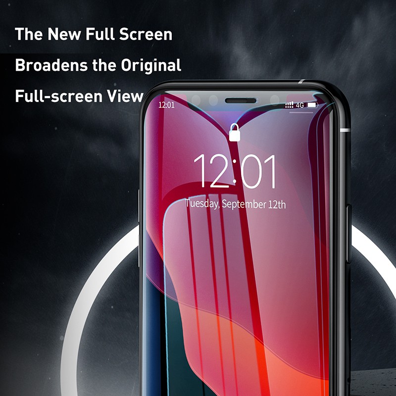 Jansin Kính Cường Lực Full Màn Siêu Bền Cho iPhone 15 15 Pro Max 14 14 Pro Max 13 13 Pro Max